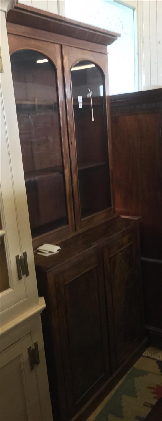 Victorian mahogany bookcase